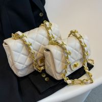 [COD] High-end womens bag 2023 new rhombic chain explosive style crowd single shoulder Messenger