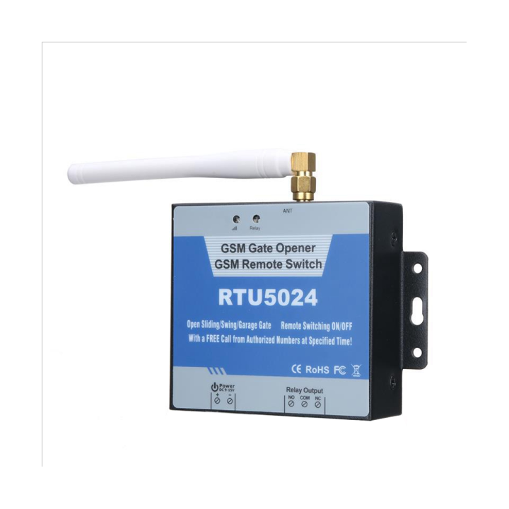 RTU5024 2G GSM Gate Opener Relay Switch Remote Control Door Access ...