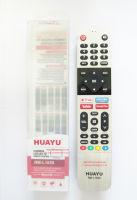 REMOTE SKYWORTH TV UNIVERSAL HUAYU  รุ่น RM-L1659 รีโมทรวมทีวีทุกรุ่น สำหรับทีวีสกายเวิร์ท  ทีวีรุ่นใหม่ จอแอลซีดี จอแอลอีดี สมาร์ททีวี โอแอลอีดีทีวี และ ทีวีแอนดรอยส์ มีปุ่มฟังชั่น NETFLIX , YOUTUBE , Google Play , HOME และ prime video ใส่ถ่านแล้วใช้ได้เ