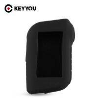 KEYYOU 10X Key Cover Silicone Case For Starline A93/A63 LCD Two Way Car Remote 2-Way A93 LCD Silicone Case