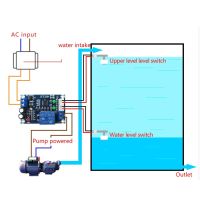 kissxXH-M203 Full Automatic Water Level Controller Pump Switch Module AC/DC 12V Relay