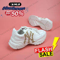 【Running.Club】✨รองเท้าแฟชั่นMLB size36-42 - White NY รุ่นยอดฮิต ติดเทรน สายเกา ห้ามพลาด!!!