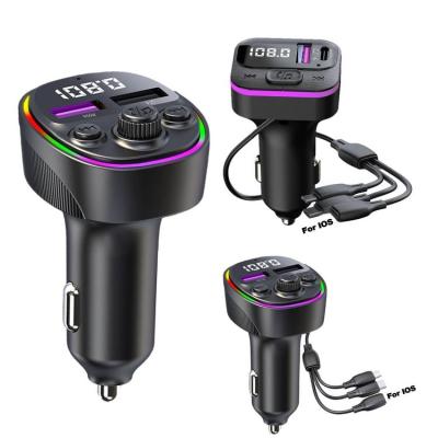 Dual-Port Car Charger Universal 66W Dual Ports USB Charger Multifunctional Car USB Socket Convenient Digital Display Car Charger USB Car Charger Adapter for Phones and Tablets handy