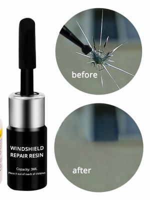 Glass Scratches Car Care Window Repair Tool Windshield DIY Tools 1 Pcs Upgraded Window Glass Cracked Scratch Repair Set for Car Windshield Wipers Wash