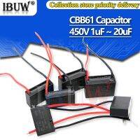 1ชิ้น CBB61 450V 0.8UF ~ 12UF ขั้วมอเตอร์พัดลมติดเพดานสี่เหลี่ยมตัวเก็บประจุแบบสี่เหลี่ยมผืนผ้า1UF 1.2UF 1.5UF 1.8UF 2UF 2.5UF 3UF 3.5UF 4UF 4.5UF