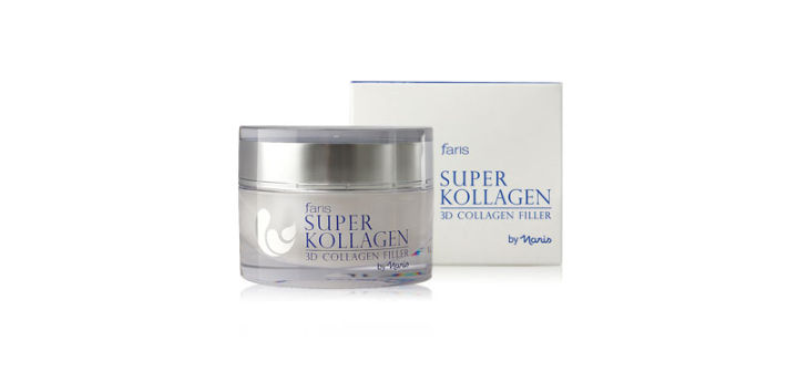 เจลคอลลาเจน Faris Super Kollagen 3D Collagen Filler 30g. ฟาริส เจลเพื่อผิวหน้ากระชับ ขนาด 30 กรัม