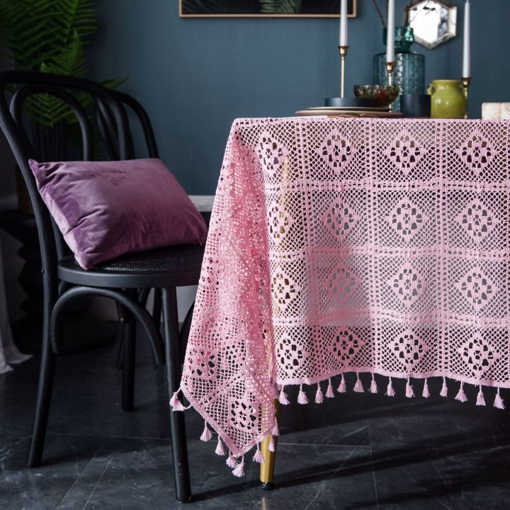 free-ship-retro-handmade-crochet-round-tablecloth-knitted-hollow-literary-tea-cloth-shooting-background