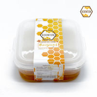 รวงน้ำผึ้งสดขนาด 400 กรัม 100% (HoneyComb 400 g.)  กุนทนฟาร์ม