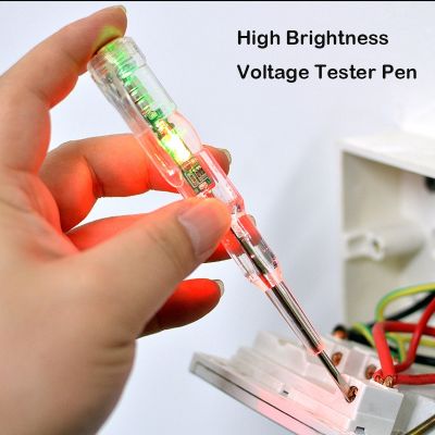 【LZ】┋✔  Intelligent Voltage Tester Pen AC Sem contato Teste de indução Lápis Voltímetro Power Detector Indicador chave de fenda elétrica