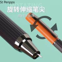 St Penpps Fountain Pen Metal Ink Pen Retractable EFF Nib Converter Filler Business Stationery Office school supplies