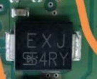 EXJ diode automotive computer board chip diode