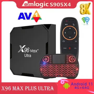 X96 Max Plus Amlogic Bluetooth Wi Fi Dual 4gb Ram 64gb + Teclado