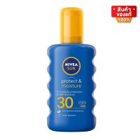 Nivea Sun Protect &amp; Moisture นีเวีย ซัน โพรเท็ค แอนด์ มอยซ์เจอร์ SPF30 สเปรย์กันแดด กันแดด ขนาด 200 ml