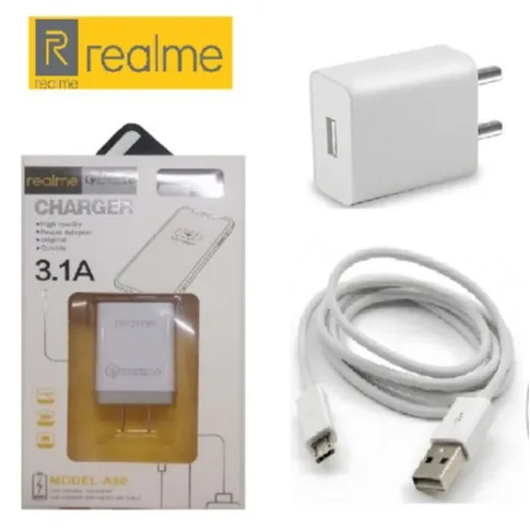 Realme  Charger Android Fast Charging 3. Charger With Micro Usb Cable |  Lazada PH