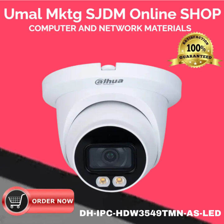 DAHUA DHIPCHDW3549TMNASLED IP Camera DOME Motion Detection Lazada PH