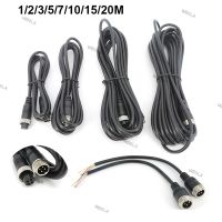 1/3/5M 4 Pin core male to female Aviation Extension Video connector power Cable for car Truck Bus Monitor Camera wire W6TH