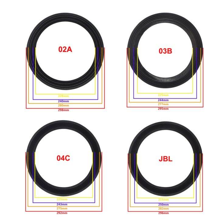 12 inch Foam Speaker Surrounds Woofer Repairing Folding Ring Edge