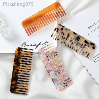 Colorful Acetate Hair Combs Hairdressing Comb Hair Brush for Women Girls Hair Styling Barber Accessories Hair Combs Styling Tool