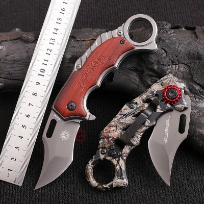 มีดพับ Derespina Knives Karambit X62 ใบมีด 6.6cm สแตนเลส มีดควง สวยงาม มีดพกพา มีดเดินป่า มีดแคมป์ปิ้ง มีดสวยงาม มีป้องกันตัว