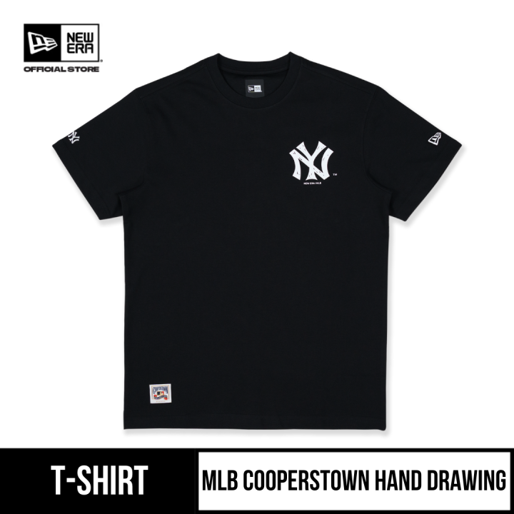 New Era New York Yankees wordmark t-shirt in navy