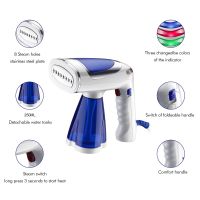 ☋ 1600W Handheld Foldable Garment Steamer Third Gear Adjustable Portable Mini Ironing Machine for Home Travel парогенератор утюг