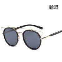 [COD] New popular logo han edition sunglasses multicolor reverse luster membrane 6016