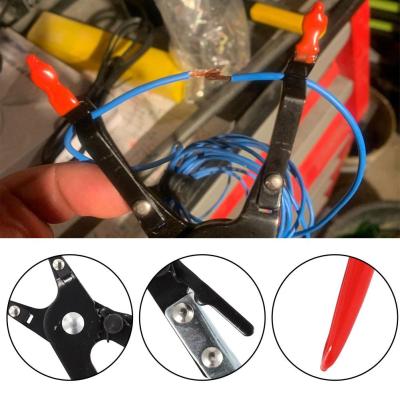 2 Wires Innovative Wire Welding Clamp Car Vehicle Soldering Car Pliers Hold Aid Maintenance Tool Repair R3F9