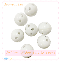 Sha 10pcs 24mm Plastic Rattle Bell balls ของเล่นเด็ก DIY ลูกปัดเสียง Maker