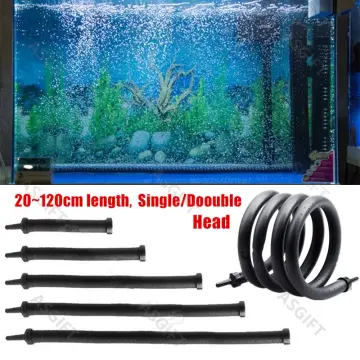 Bubble curtain outlet aquarium