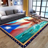 NEW beach Design 3D Printing Carpets For Living Room Bedroom Gamer Area Rugs Soft Flannel national flag Kids Room Play Floor Mat