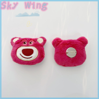 Sky Wing เข็มกลัดตัวการ์ตูนน่ารักตุ๊กตาหมีสตรอเบอร์รี่ป้ายกระต่ายน่ารักสำหรับเด็กผู้หญิงกระเป๋าเป้สะพายหลังจี้เครื่องประดับตกแต่ง