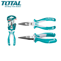 TOTAL คีมปากแหลม รุ่นงานหนัก ขนาด 6 นิ้ว รุ่น THT220606 ( Combination Plier ) เหมาะกับการใช้งานในที่แคบ