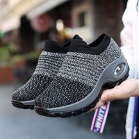 Tenis Feminino Sneakers Women Tennis Shoes Air Cushion Increasing Height Walking Shoes Comfortable Breathable Casual Footwears