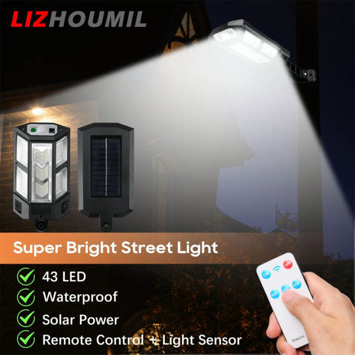 lizhoumil-ไฟพร้อมรีโมทคอนโทลฟลัดไลท์-led-2400w-โหมดแสงสว่าง3โหมดเซ็นเซอร์เคลื่อนไหวกลางแจ้งไฟถนนรักษาความปลอดภัย