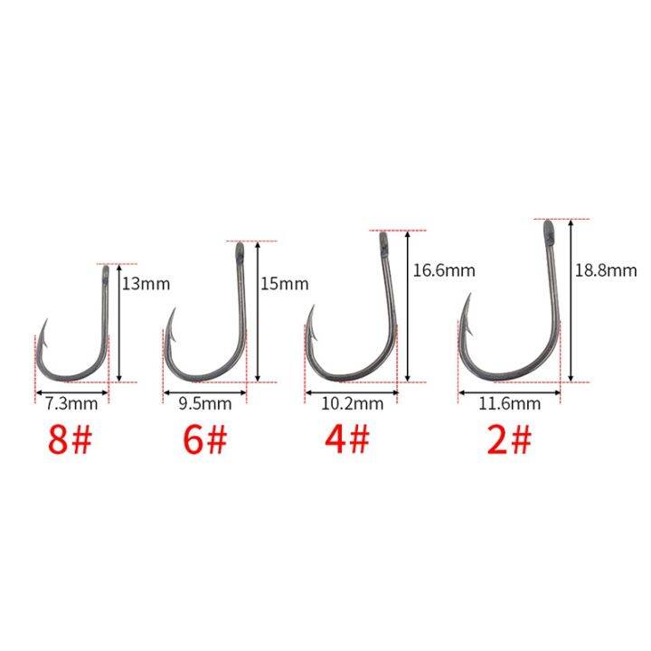 hirisi-50pcs-barbed-coated-carp-fishing-hooks-with-eye-design-made-by-carbon-steel-8001