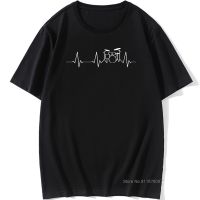 Drums Heartbeat Music Teacher Drummer Harajuku T Shirt Funny T-Shirt Male Clothing Casual Short Sleeve Tops Tees Size Xs-3Xl 【Size S-4XL-5XL-6XL】