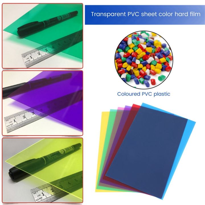 pack-of-6-colour-films-gel-transparent-coloured-film-heat-resistant-for-lamps-coloured-filter-30-x-21-cm