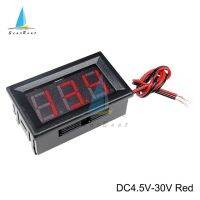 【⊕Good quality⊕】 buhejire เครื่องวัดแรงดันไฟฟ้าแบบดิจิตอล Diy ขนาดเล็ก Dc 0-30V 100V 120V แผงแรงดันไฟฟ้าเมตรสีแดง/น้ำเงิน/เขียวสำหรับรถรถมอเตอร์ไซค์ Electromobile 6V 12V