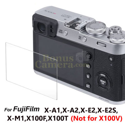 GSP-X100T กระจกกันรอยจอแบบแข็งสำหรับกล้องฟูจิ X100F,X100T X-A1,X-A2,X-E2,X-E2S,X-M1 FujiFilm LCD Screen Protector ***Not for X100V***