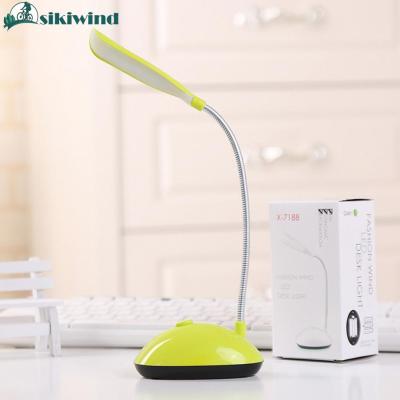 【Sikiwind】Folding Button Switch Table Lamp Battery Powered Student Mini Desk Night Light for Study Reading