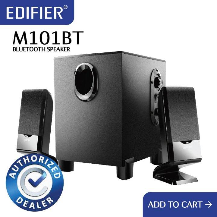 EDIFIER M101BT 2.1 MULTIMEDIA BLUETOOTH SPEAKER BLACK | Lazada PH
