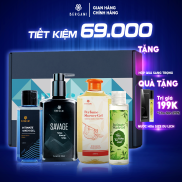 Combo Sữa tắm nước hoa Nam Shocking Man 330ml & Sữa tắm Nữ Bergami 330ml &