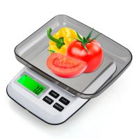 3kg/0.1g 600g/0.01g Portable Digital Scale LED Electronic Scales Postal Food Measuring Weight Household Kitchen Scale Luggage Scales