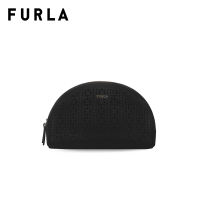 FURLA กระเป๋าเครื่องสำอางผู้หญิง รุ่น ITALIA  COSMETIC CASE SET 2 CHALK+DESERT h