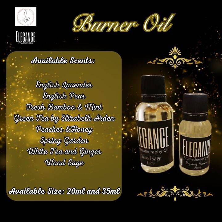 Elegance Fragrance Oil for Burners Lazada PH