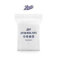 Boots Cotton Wool Puffs 100 Puffs บู๊ทส์ คอทเทิน วูล พัฟส์ 100 แผ่น