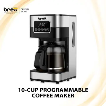 Save big on the Sboly Stainless Steel 10-Cup Drip Coffee Maker