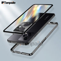 Tanpaile เคสเสริมกันกระแทกสำหรับ Xiaomi แม่พิมพ์ทำขนมบางเฉียบหรูหรา Redmi Note 12 Pro Speed Turbo Pro + Poco X5 13ตัวล็อคกระจกเทมเปอร์เฉียบเคส Funda