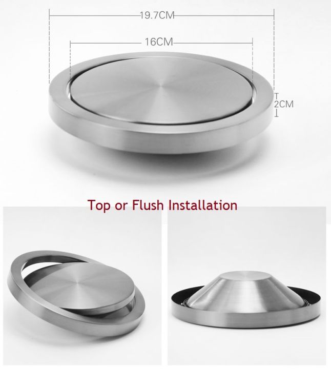 stainless-steel-flush-recessed-built-in-balance-swing-flap-lid-cover-trash-bin-garbage-can-kitchen-counter-top-ashcan-swing-lid