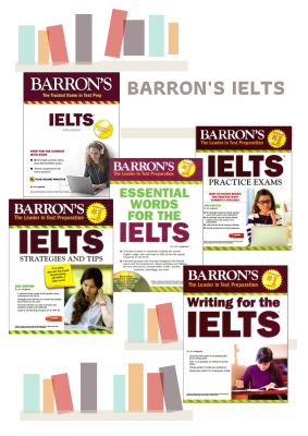 IELTSถูกสุดรวม BARRONS IELTS : IELTS , IELTS PRACTICE EXAM , ESSENTIAL WORDS FOR THE IELTS , IELTS STRATEGIES AND TIPS